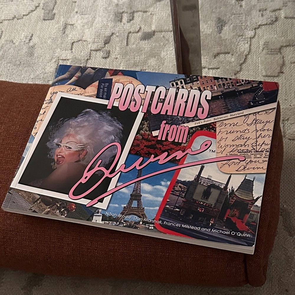 Rare “Postcards from Divine” Book - 2011 First Edition